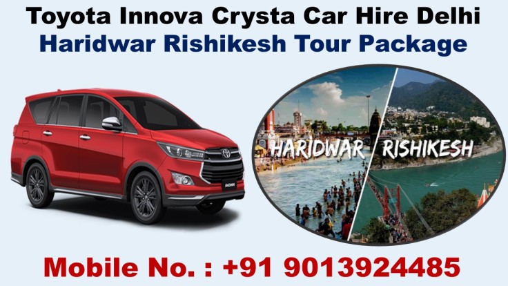 Explore Haridwar Rishikesh from Delhi by Innova Car on Rent