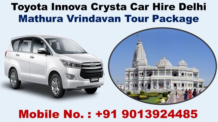 Mathura and Vrindavan: A Toyota Innova Car Tour to Explore the Sacred Legends from Delhi
